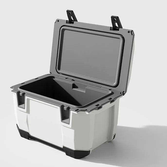 GRASSFIT New Design OEM Outdoor Camping Picnic Fresh Food Beer Waterproof Large Capacity Portable Car Ice Chest 60L Cooler Box