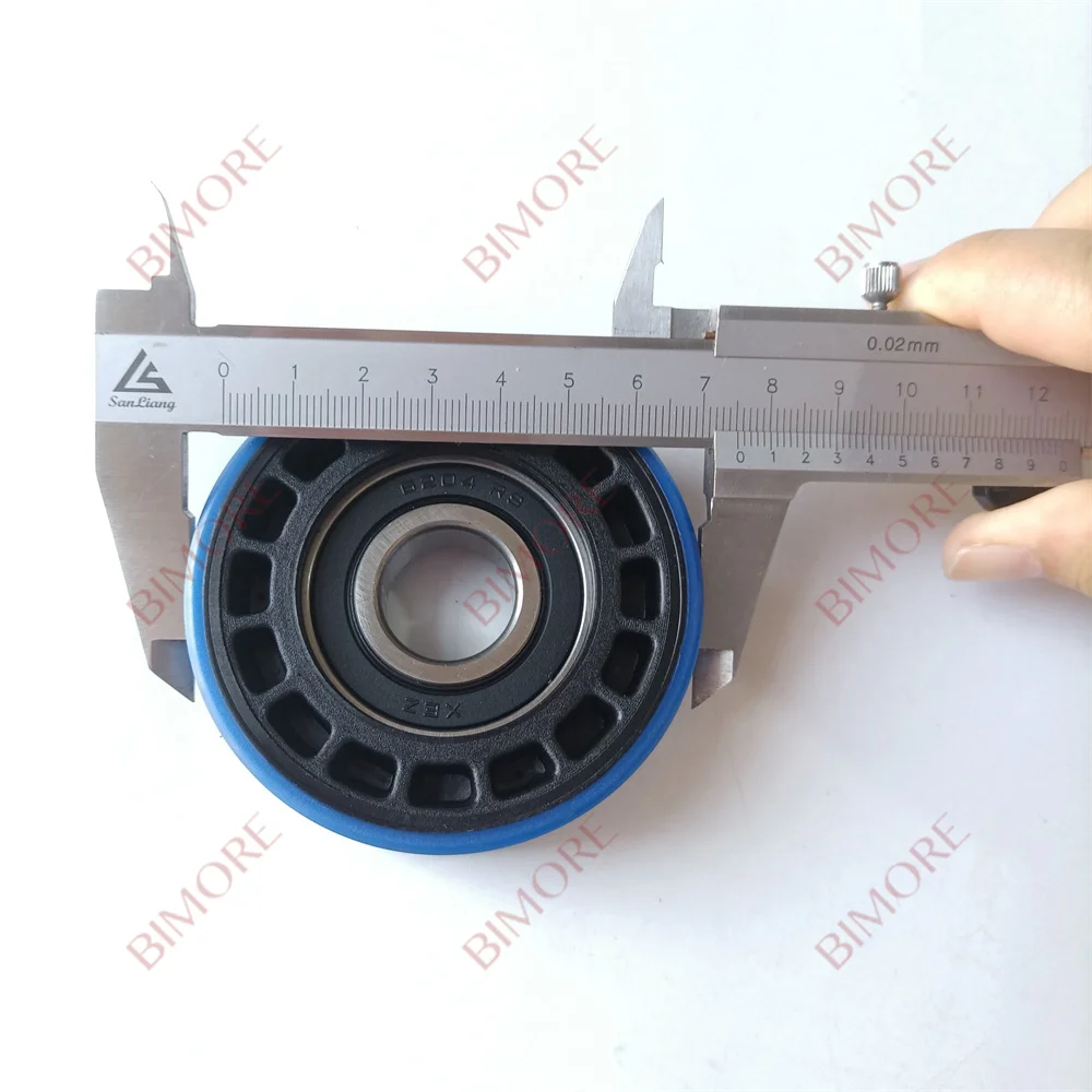 Bimore Escalator step roller OD75mm Thickness 23.5mm Bearing 6204RS Escalator Parts