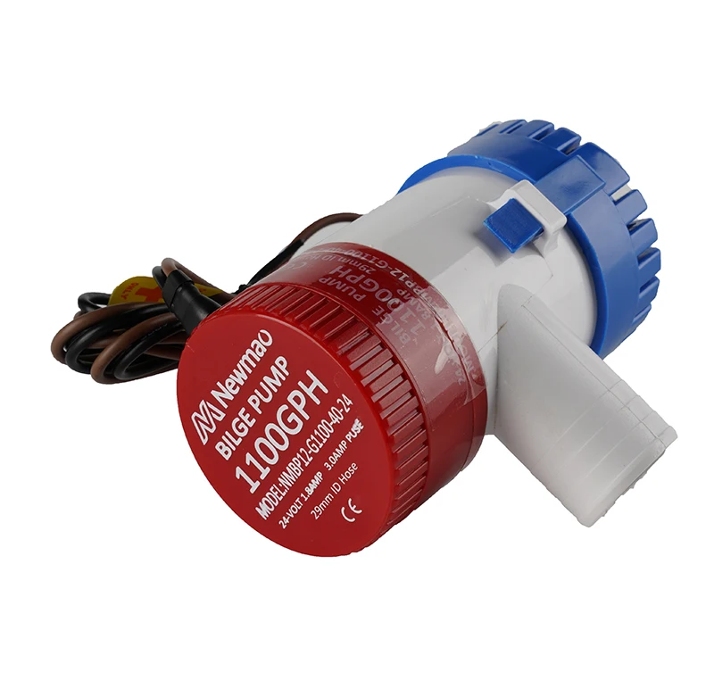 Newmao 1100gph marine bilge pump submersible water bilge pump 12v marine