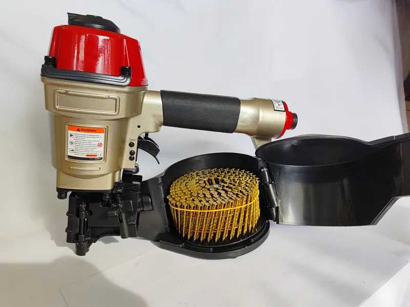 Decorative Coil Nail Machine Gun Cn70 Pneumatic Pallet Air Gun Nail
