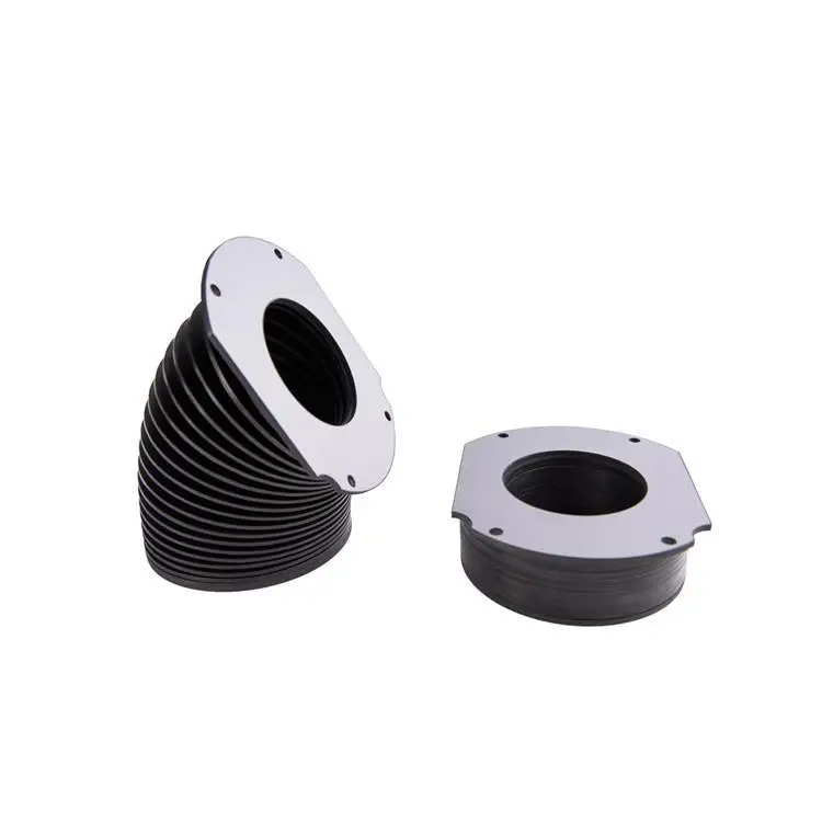 Exquisitely Meticulous Cnc Rubber Bellows Dust Cover Fabric Bellows Rubber Disk Bellow