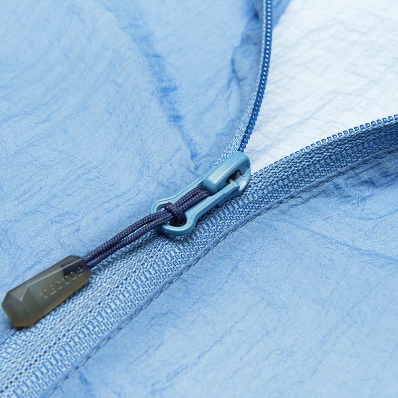 Оптовая продажа, одежда для защиты от солнца на заказ, унисекс, с капюшоном, защита от сыпи, дышащая, крутая на ощупь мужская одежда на молнии