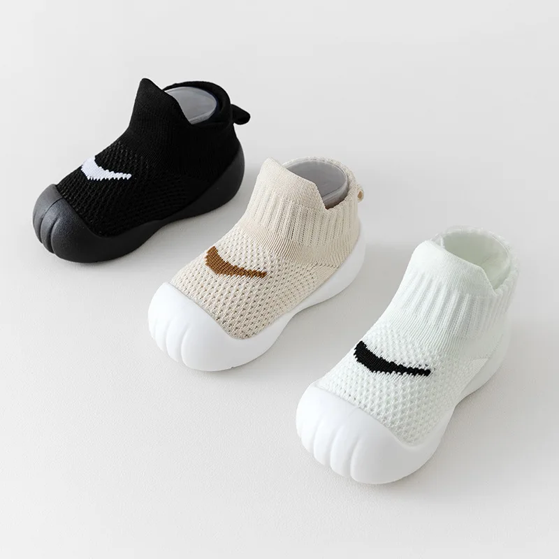 Spring Autumn Breathable Soft Bottom Anti slip 0-1-3 Years Old socks Infants Anti kicking baby house toddler shoes for girl
