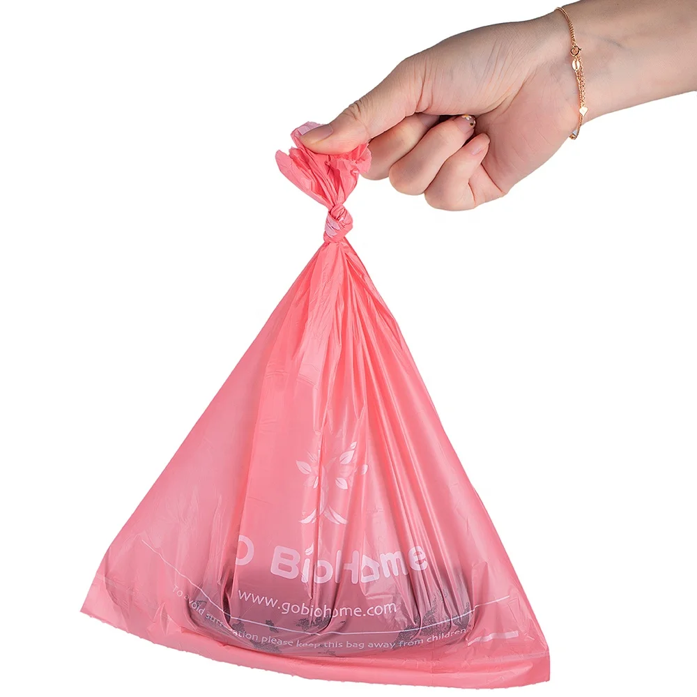 Biodegradable compostable dog poop bag pet waste bag