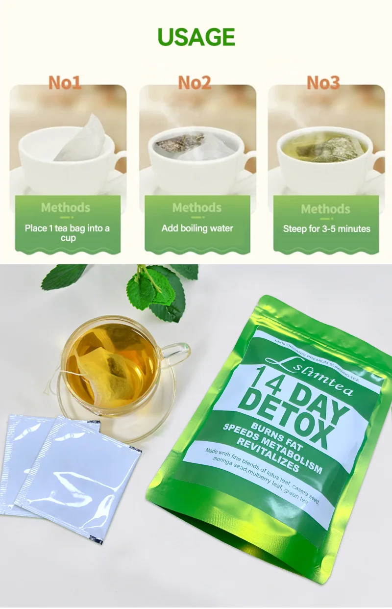 Effective Natural Slimming Tea 14 Day Detox Slimming Tea Wholesale Flat Belly Tea
