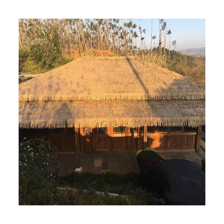 2022 Hot Wholesale Synthetic Thatch Roof Making Machine Simulated Thatch Roof