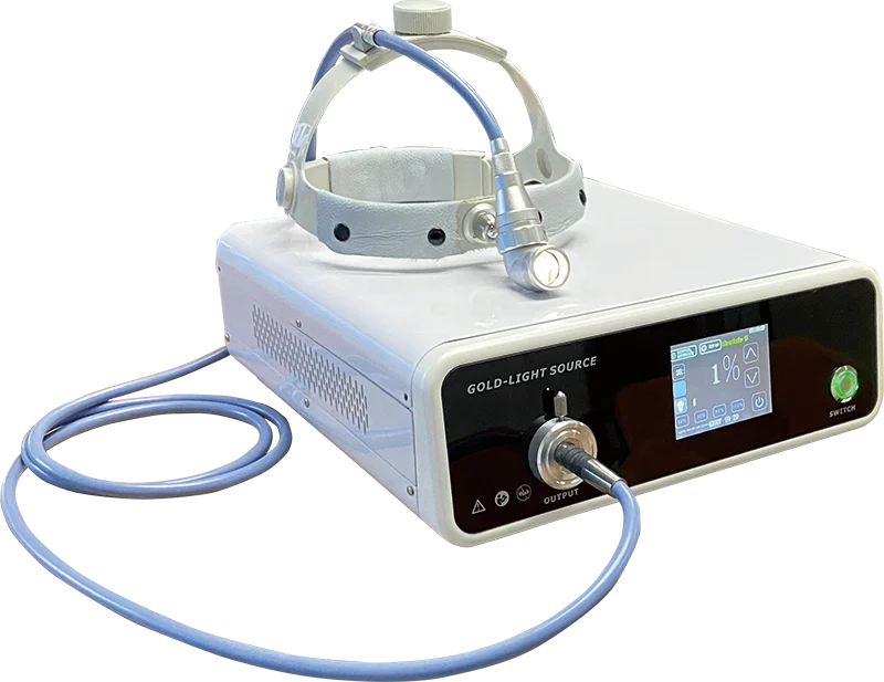 Portable 100W Ks-Els100A for Ent, Endoscope, Laparoscopy  LED Cold Light Source