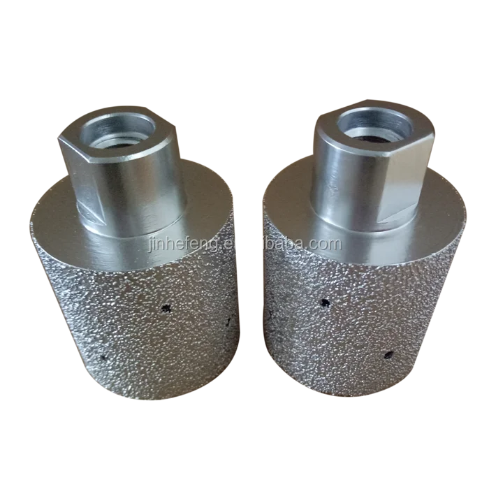 Vacuum brazed diamond drum wheels  zero tolerance wheels finger bit