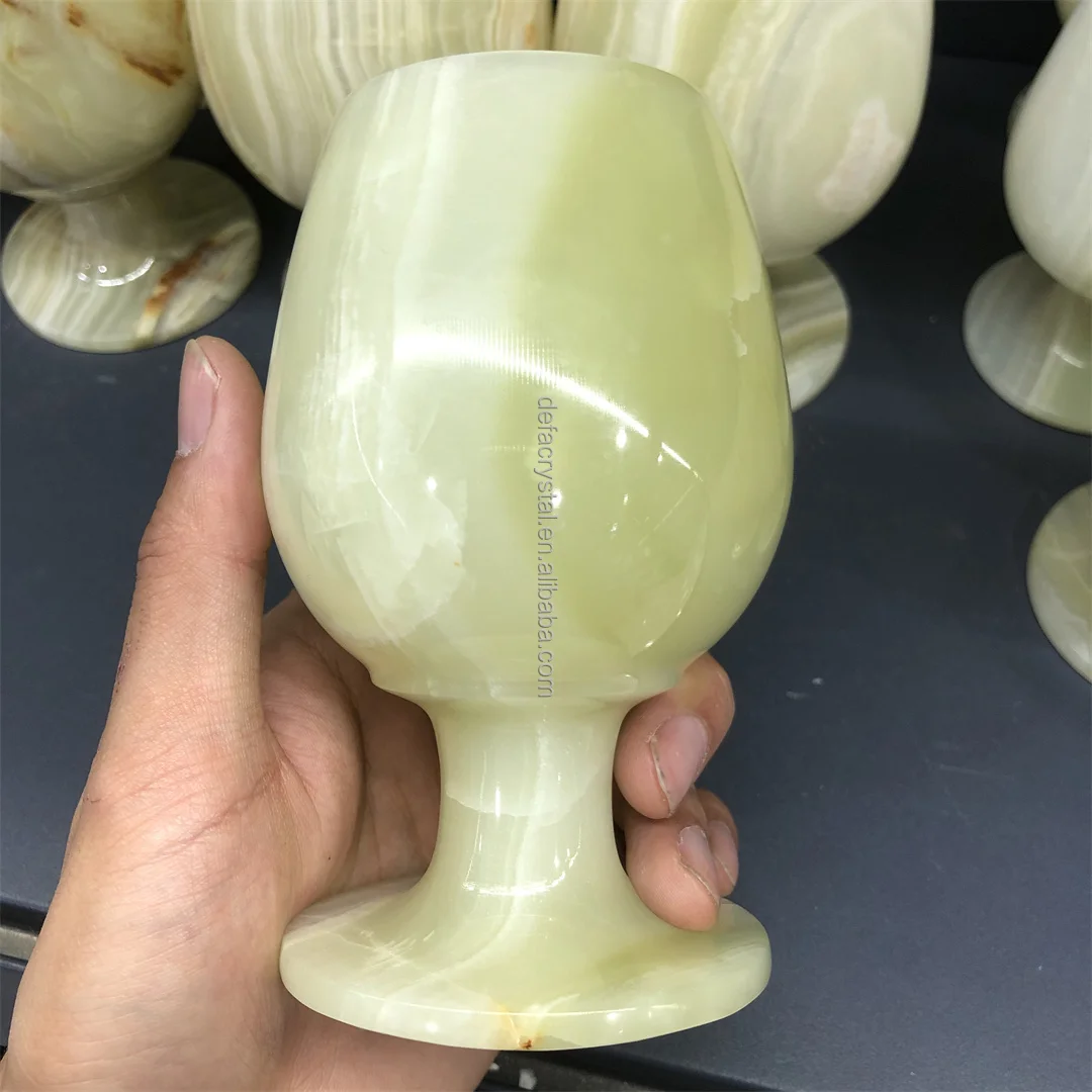 
 Фольклорное ремесло, натуральный хрустальный бокал для вина, афганистанский нефрит, афганистанский нефрит, Нефритовый бокал для украшения  