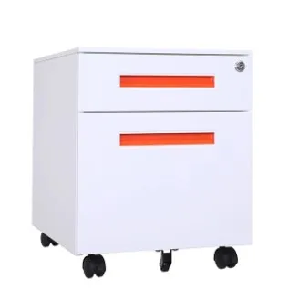2 drawers movable cabinet two drawer filing cabinet office furniture steel document mobile drawer mobile file cabinet