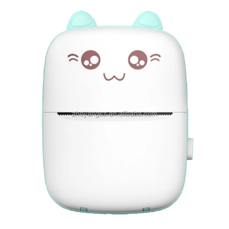 Рекламный мобильный термальный телефон, студенческий термальный беспроводной мини-фотопринтер 57x30 мм, мини-принтер для этикеток