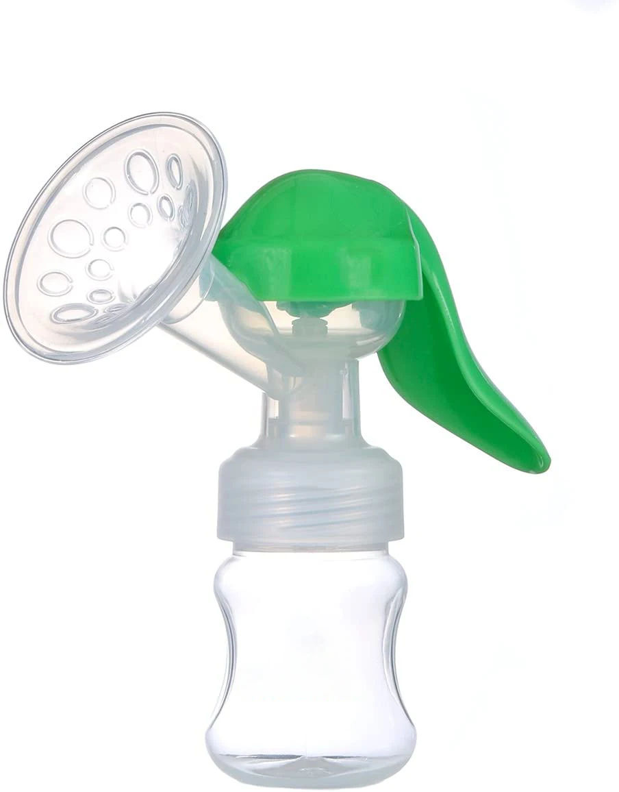 BPA free Comfortable milking Without holding Pregnant women milk milking device with dust cover Breast Pump