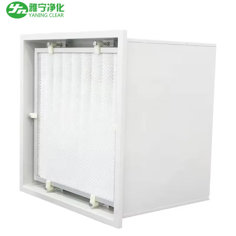 CE Air Handling Unit HEPA Box with DOP Test Port HFU Hepa Filter Unit1000cfm/500cfm