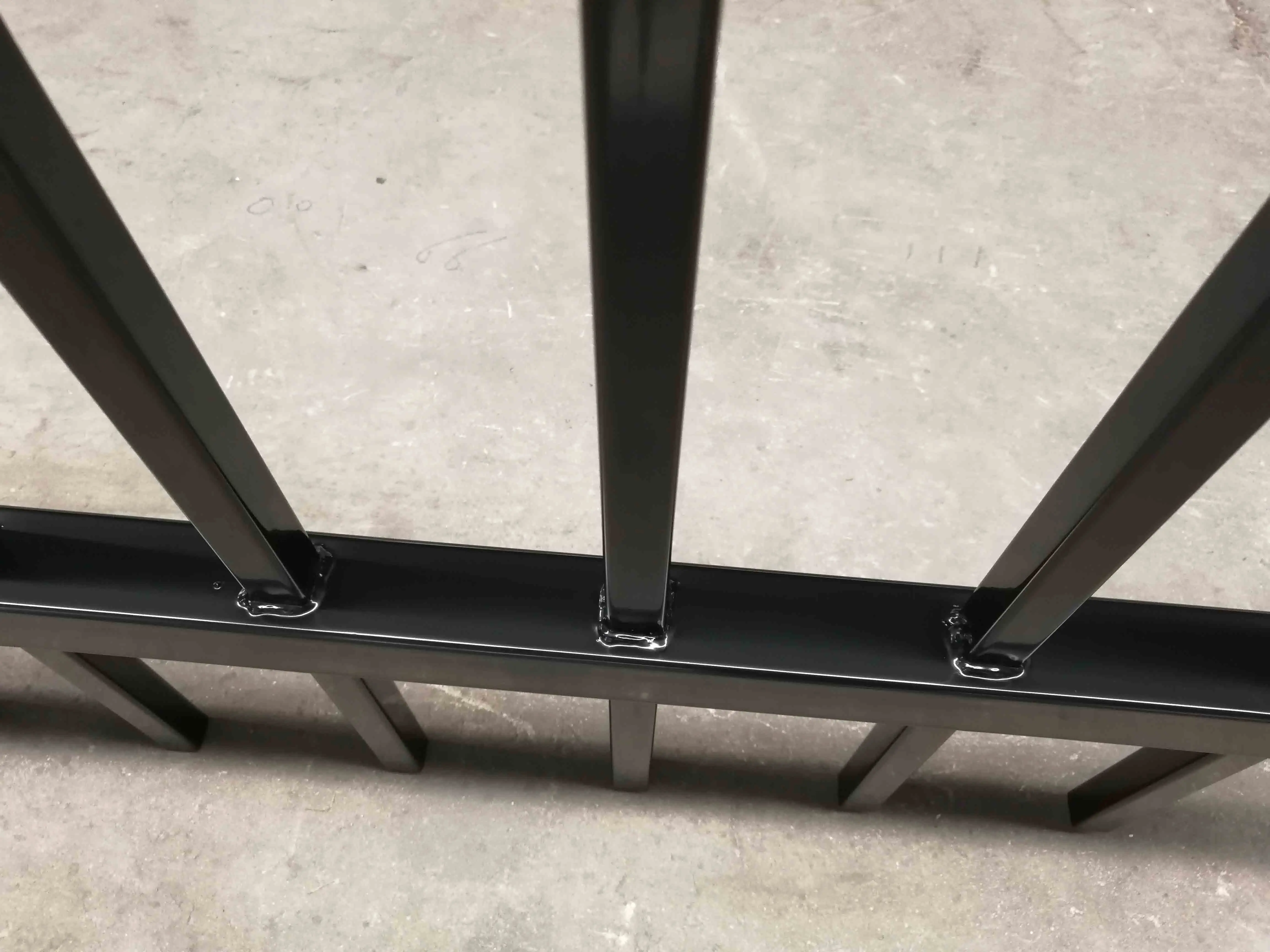 New products american backyard wrought iron garden fence panels