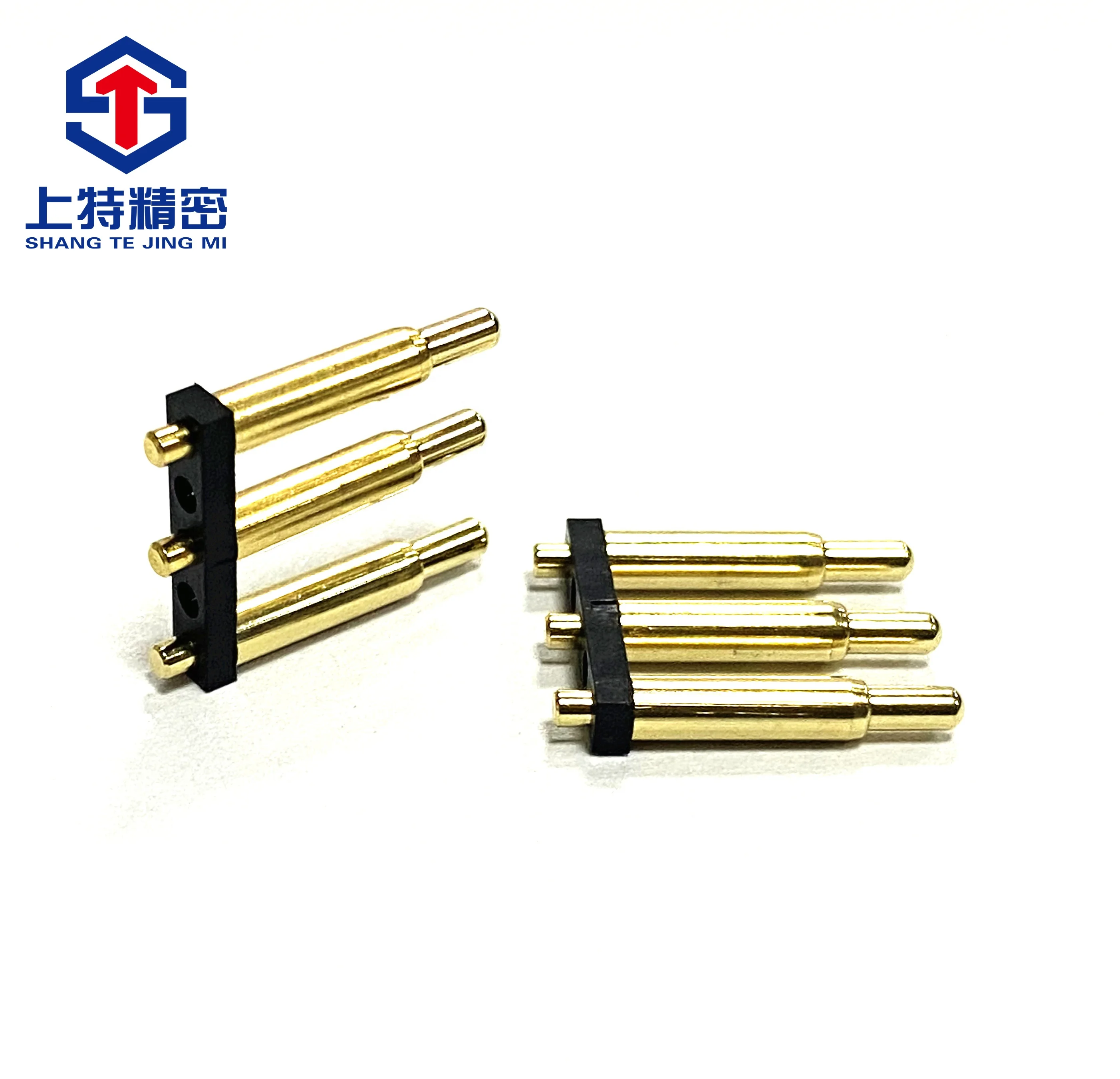 3Pin 2.54mm /5.08PH Male Pcb Board To Board Pogo Pin Connector Straight Pin Header