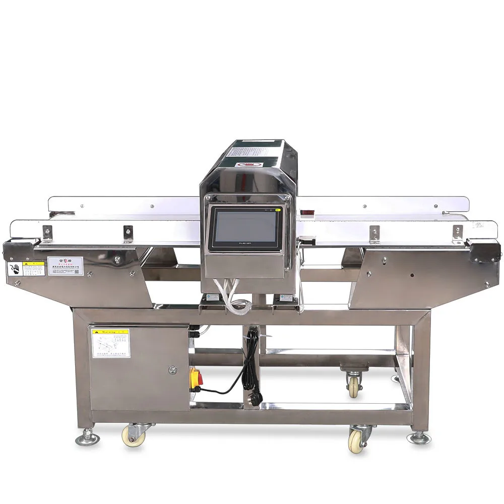 Food Production Line Aluminum Foil  Metal Detector For Food Industry