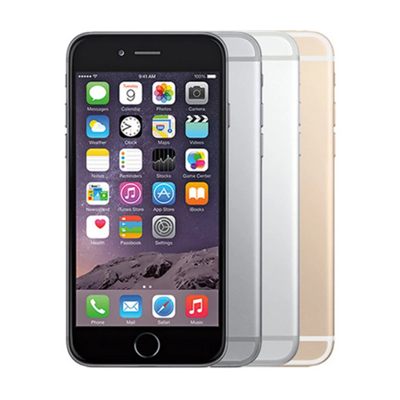 Оригинальный разблокированный мобильный телефон для iPhone 6 6S 6Plus Plus 16 ГБ 32 64