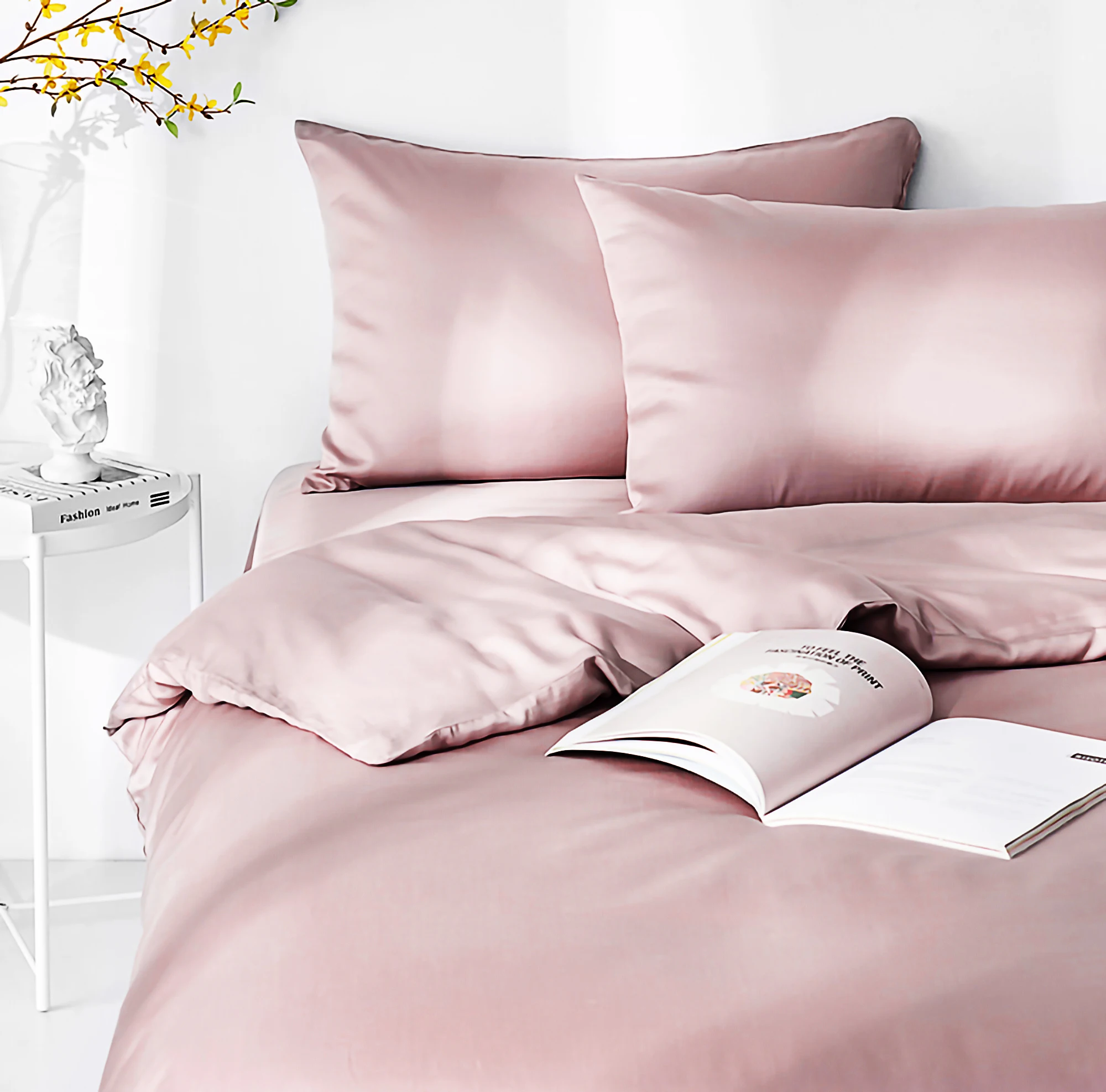 New Product Twin Size Comforter Sets Bedsheet Bedding Fitted Bed Sheet Set Tencel Bedding Set