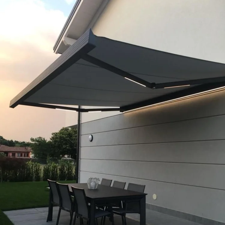 New Design High Strength Sun Shade Back Porch Aluminum Awning Patio Aluminum Awning Canopy