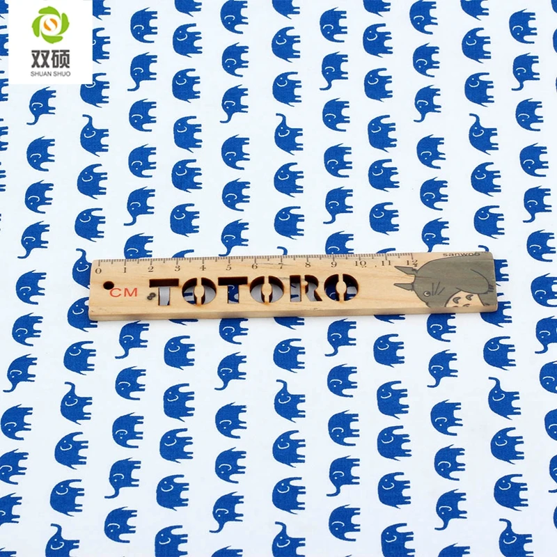 High quality cartoon animal print cotton fabric for children home textile