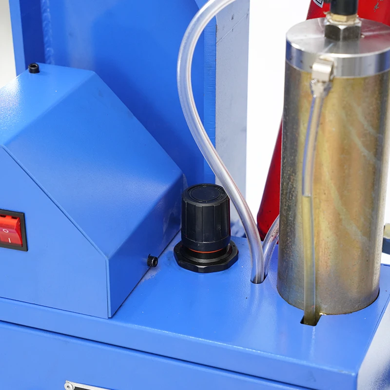 Multi-Purpose Automatic Return One Pedal Easy Operate Double Heads Vertical Hydraulic Rivet Machine For Brake Lining