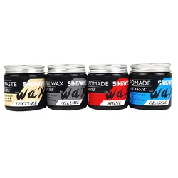Professional high quality hair pomade 100g OEM private label for men styling wax
