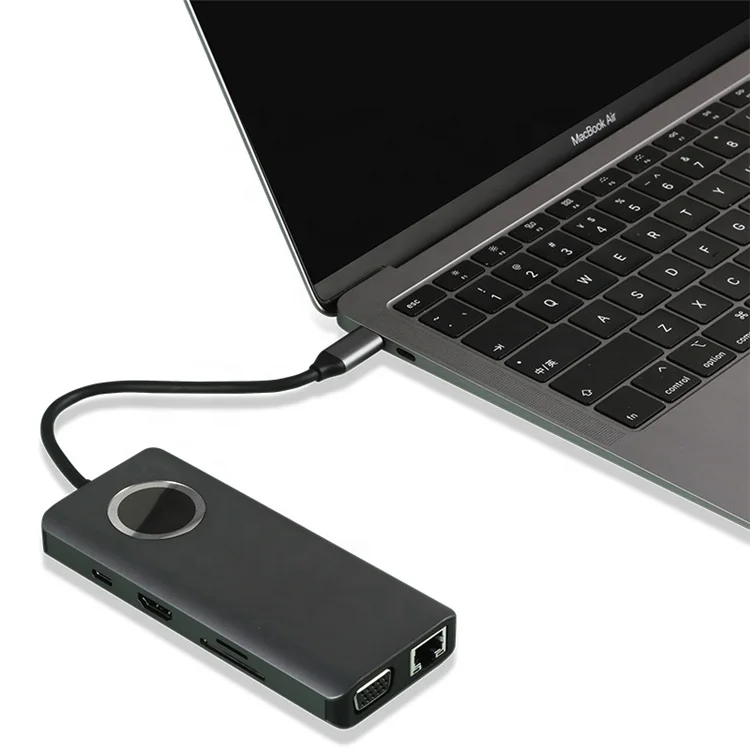 11 портов USB 3 0 вход USB-C адаптер для зарядки и передачи данных видео выход
