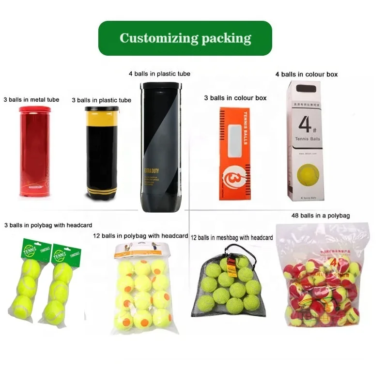 High Quality OEM ITF Approved Padel Ball Paddle Train with Wool and Rubber Tennis Balls in PET Can Manufacturer Customs