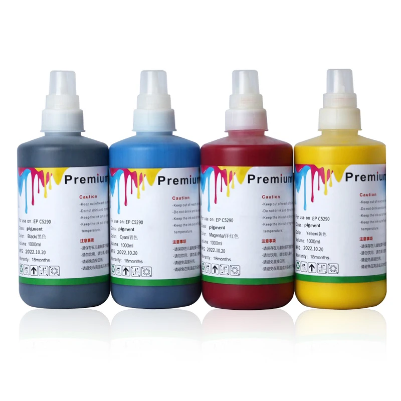 1000ML PET Film Printing Bulk DTF Textile Pigment Ink DTF White Ink For Epson L1800 L805 Xp15000 I3200 1390 Dx5 4720 Printer