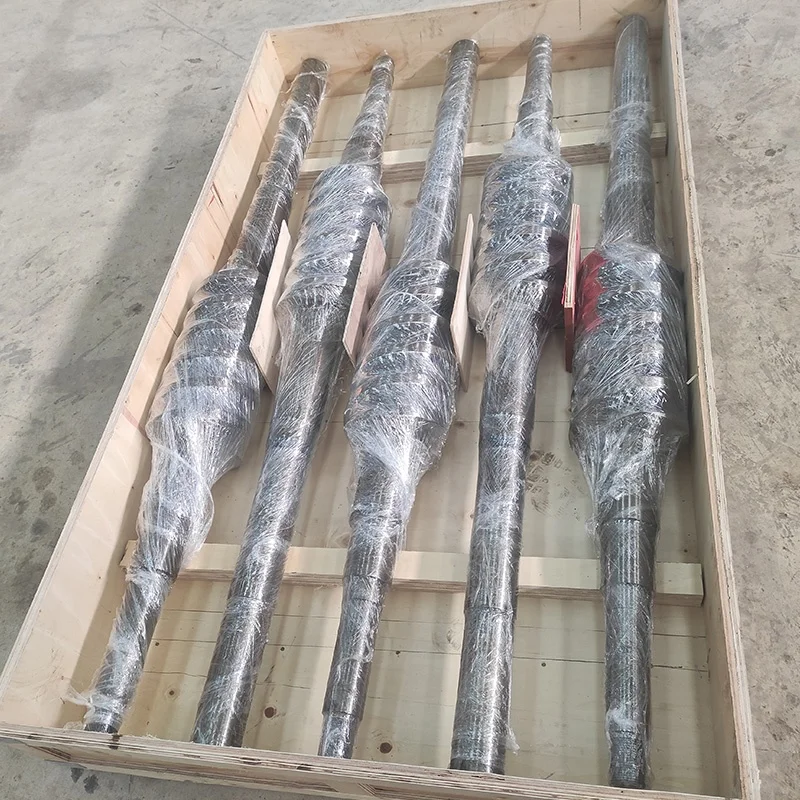 Large gearbox drive cast iron worm gear worm shaft