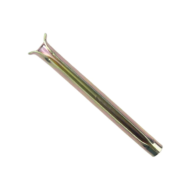 Quick knock in sleeve nail Anchor Yellow-Zinc Plated express nail anchor fastener swell Pin Anchor used for fixing