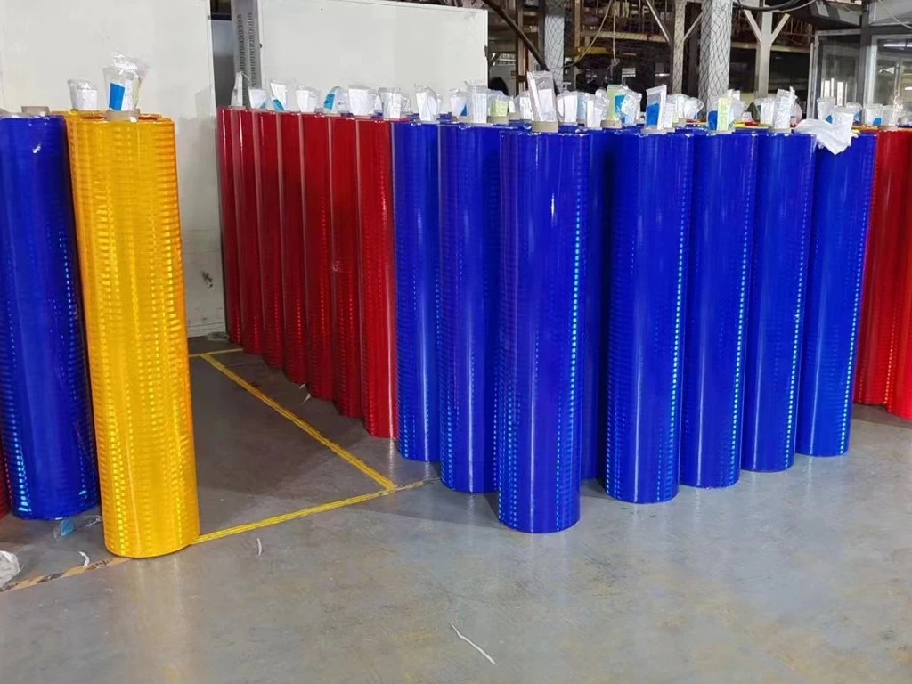 EONBON Traffic Sign Vinyl Reflective Material Commercial Grade Pet Reflective Sheeting Roll for Printing