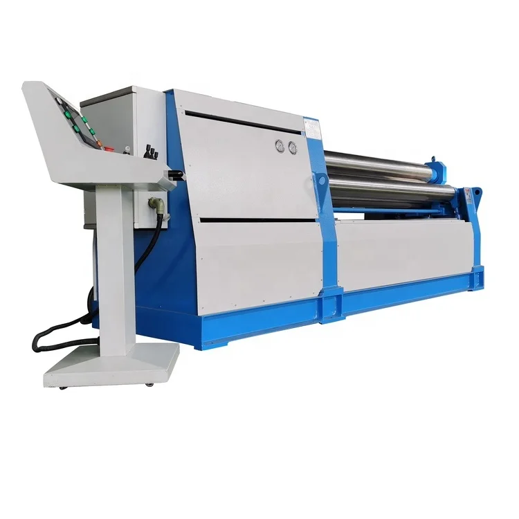 W12  CNC Four Roller Steel Sheet Plate Bending Sheet Metal Plate Mechanical Three rolling machine Factory Outlet Sheet Metal Pla