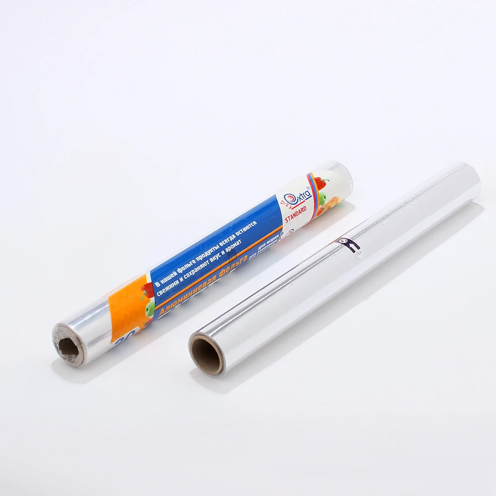 Ex factory price 8011 Food Grade High Quality  30 Microns Aluminium Foil  Aluminum Disposable Foil
