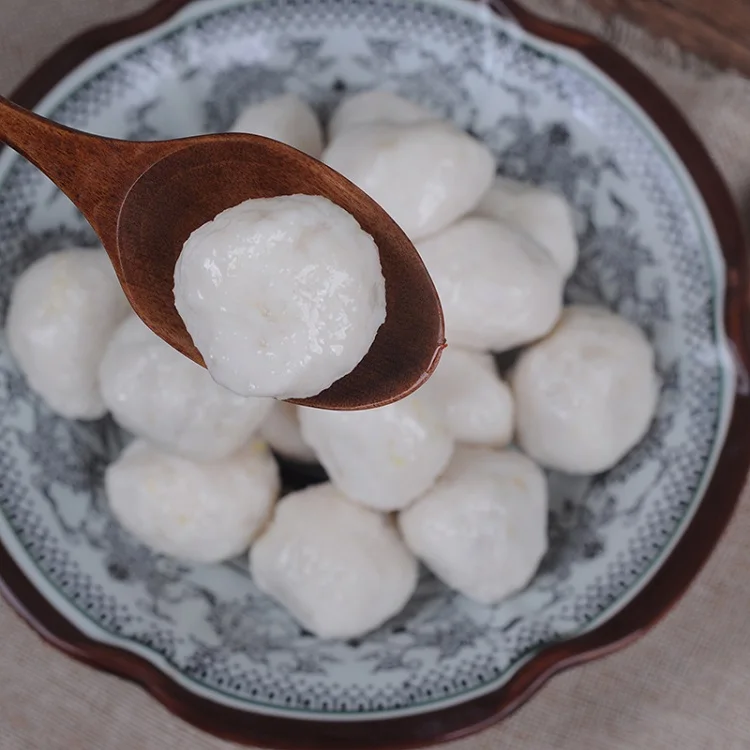 Fresh Frozen Curry Fish Balls Fried Fish Balls With Mapo Tofu For Export