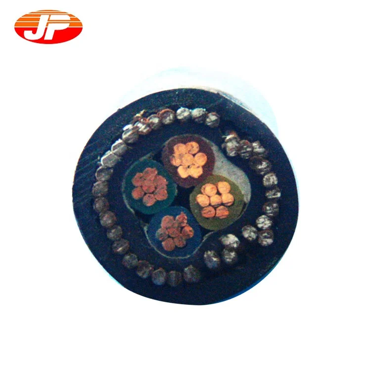 HV/MV/LV PVC XLPE Underground Cable Steel Wire/type Armoured 5 cores 2.5mm 4mm 6mm