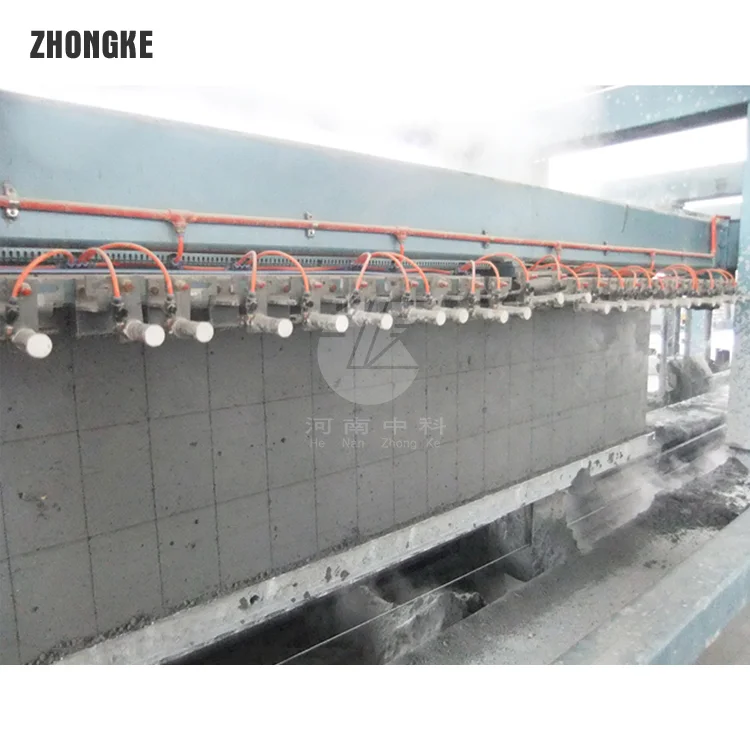 Autoclave aerated concrete production line/ autoclave aerated concrete floor panels equipment brick panel making