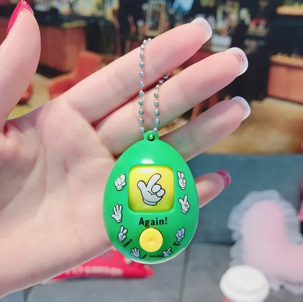 Toy guessing game fair showdown creative egg Rock-paper-scissors cloth guessing boxing gashapon ball new strange toy gift