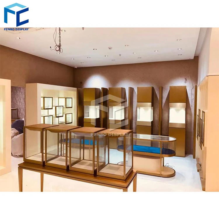 Современная Роскошная Ювелирная витрина для выставочного
