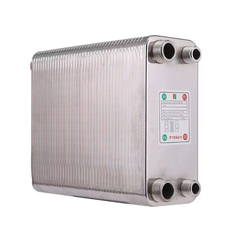 Air to Water Plate Heat Exchanger Stainless Steel Heat Exchanger
