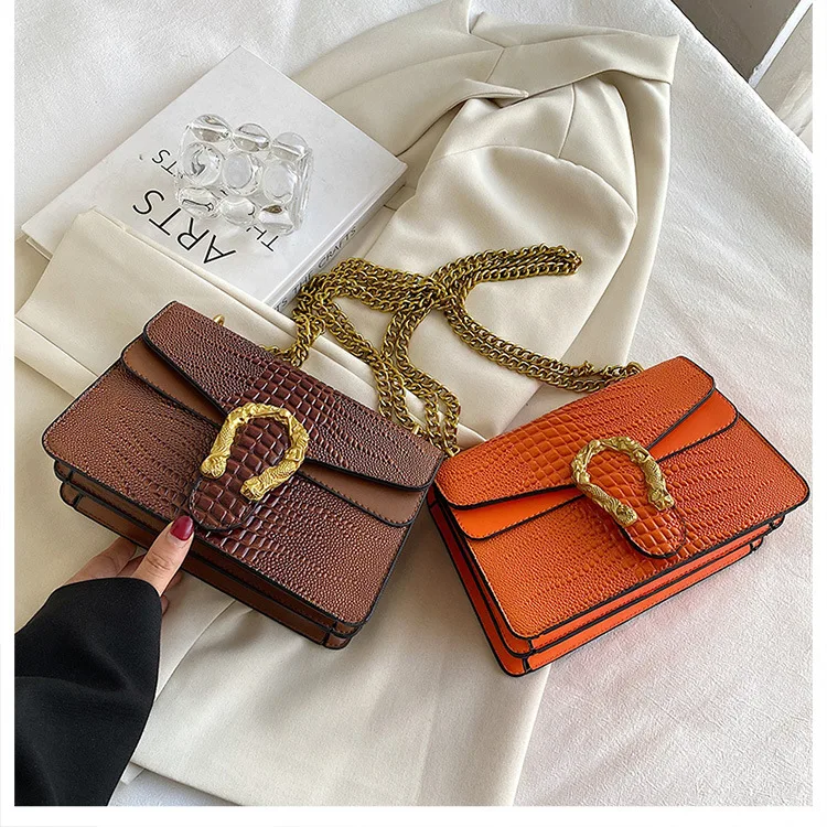 Wholesale Custom Chain Purses Classic Clutch Shoulder Bag  Small Crossbody Designer Handbag for Women