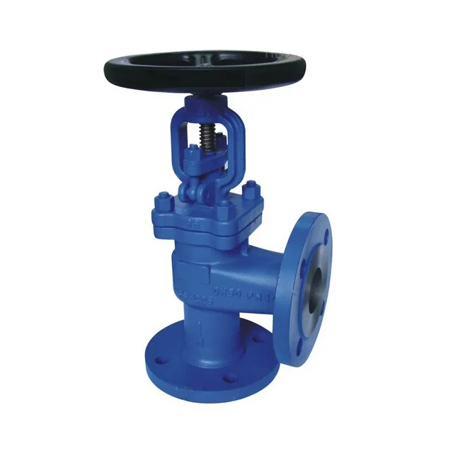 China Factory Manual flange connection DIN GS-C25 90 Degree Globe Control Valve