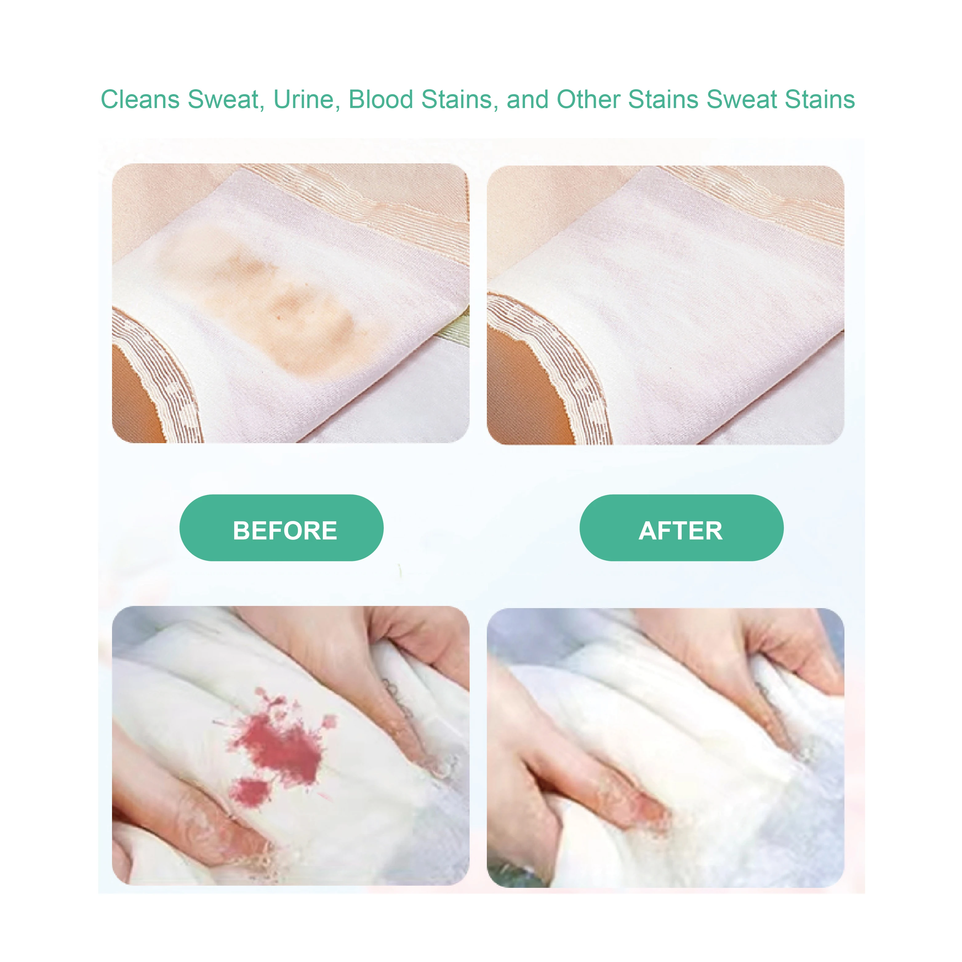 KELEE Eco Friendly Biodegradable Pure Plant Laundry Detergent Strips Cloth Laundry Detergent Strips Underwear Laundry Tablets