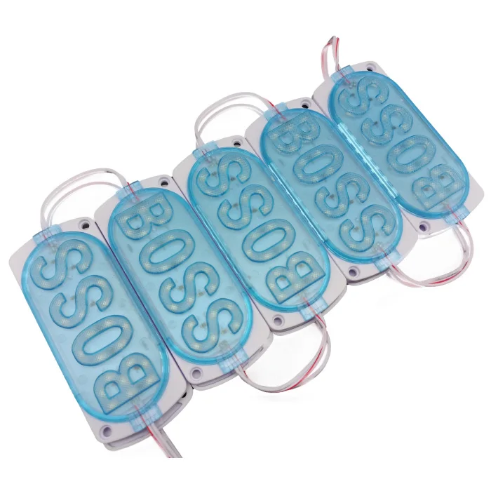 highlight advertising light box module LED light source mirror front light decoration Shop Bars Red Blue Green 12V Flash Strobe