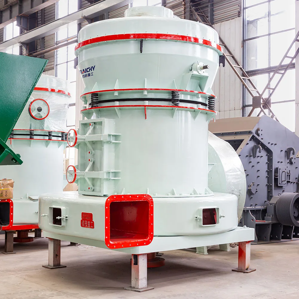 Output 0.5-60tph High Pressure Grinding Mill Quartz Feldspar Barite Fluorite Dolomite YGM Grinding Mill