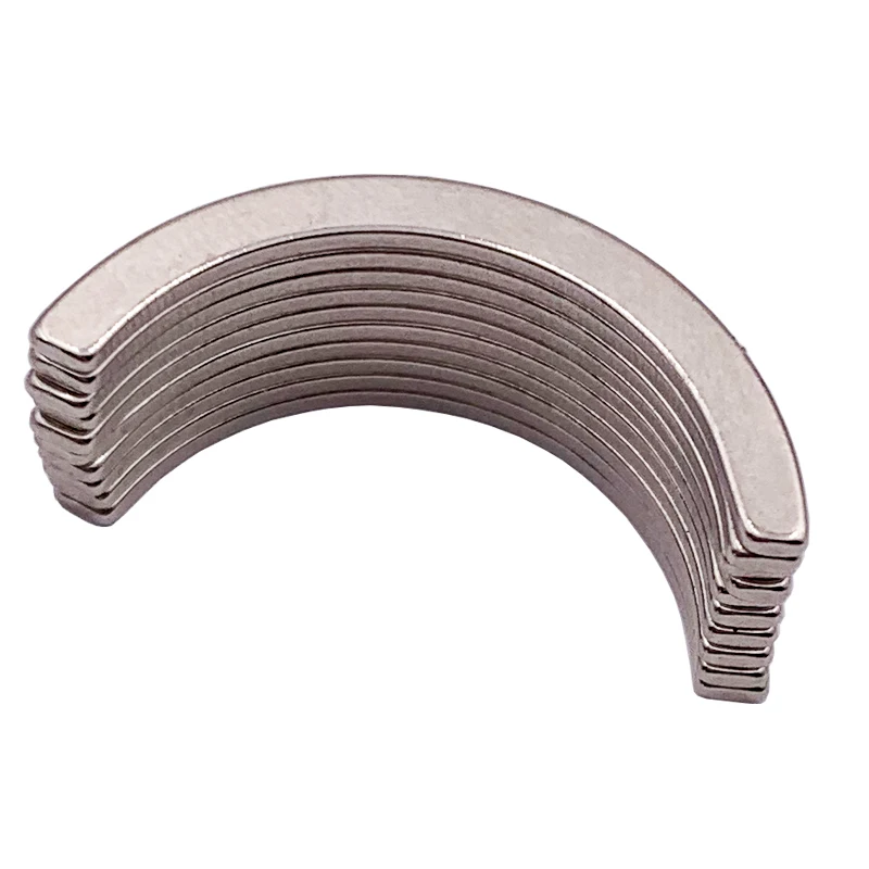 Customized fan shaped magnet/n52 neodymium sector tile neodymium segment shape neodymium magnet for motor