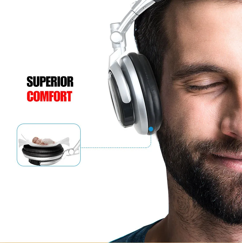 New Upcoming Best Product ST80 Studio Headsets Dj Music Guitar Mixer Piano Plug And Play Wired Headphone For Recording Monitor