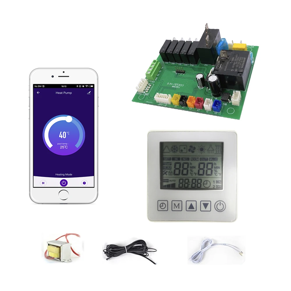 220V Air source Domestic  hot water heater Heat pump  control circuit board controller