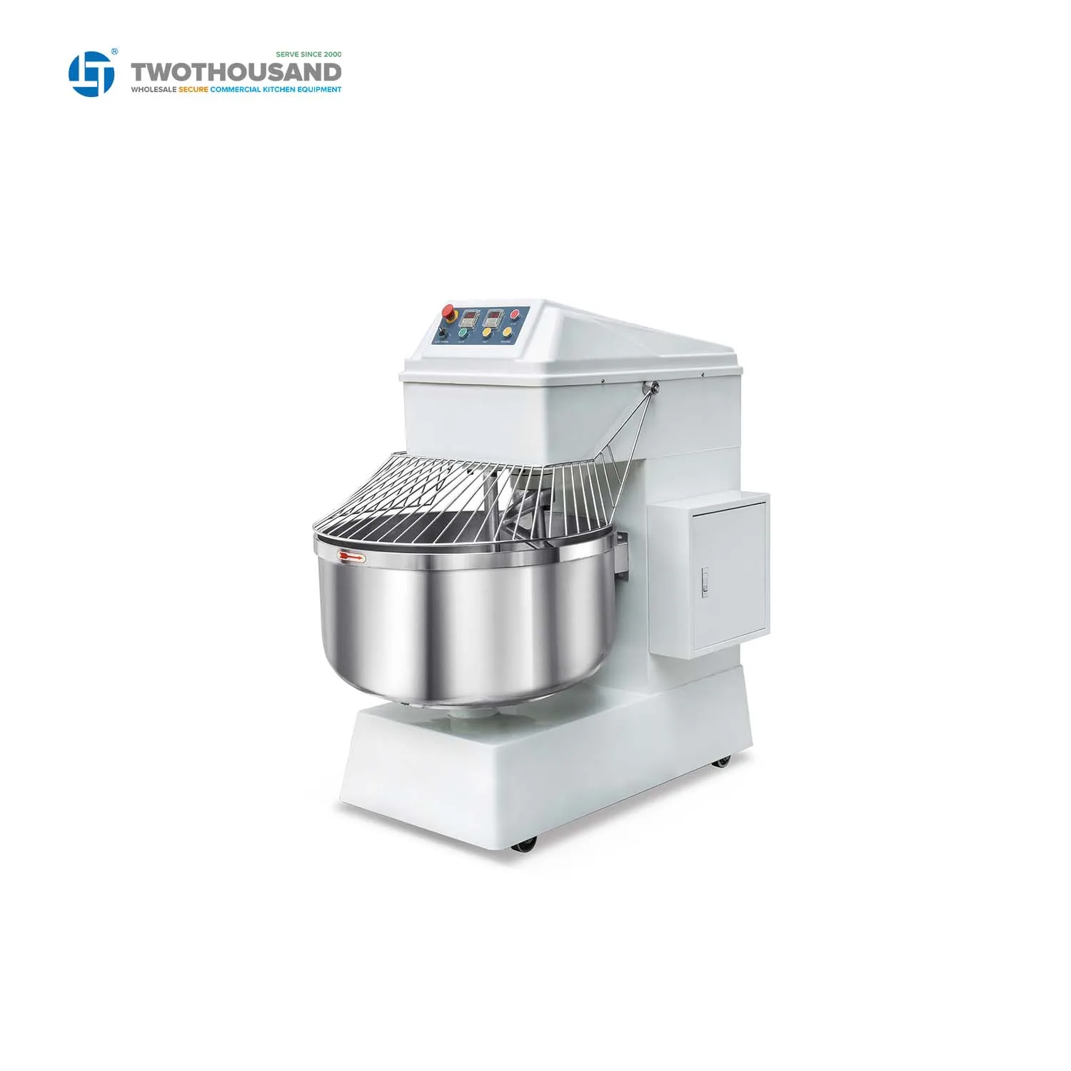 ETL HS100S Commercial Spiral Dough Mixer with 100L Belt and Gear Transmission