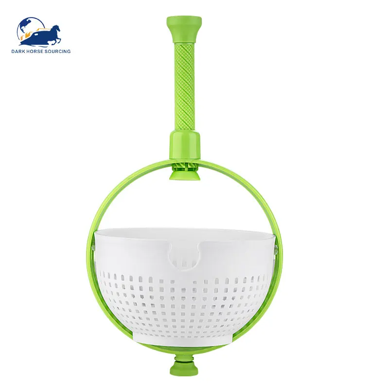 Kitchen Sink Drain Basket Rotating Centrifugal Vegetable Spinner Fruit Creative Spinner Salad Dehydrator